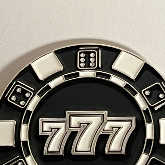 Lucky 7s Poker Chip Blip Hat Pin Pins Streetwear Hats Baseball Fitted New Era - Picture 5 of 8